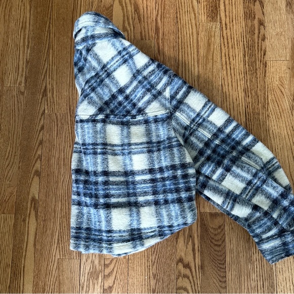 Zara Cropped Plaid Jacket - Picture 4 of 6